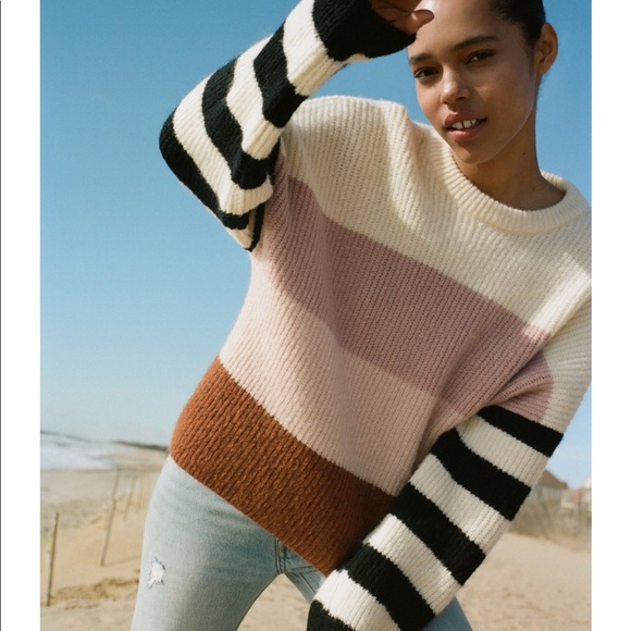 Urban Outfitters Uo Alston Distressed Pullover Sweater In Black White  ModeSens | centenariocat.upeu.edu.pe